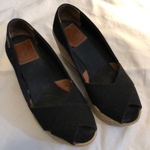 Tory Burch Filipia Wedge Espadrilles.